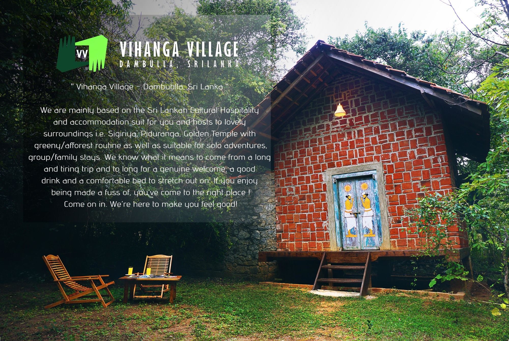 Vihanga Village - Jungle Retreat In ダンブッラ エクステリア 写真